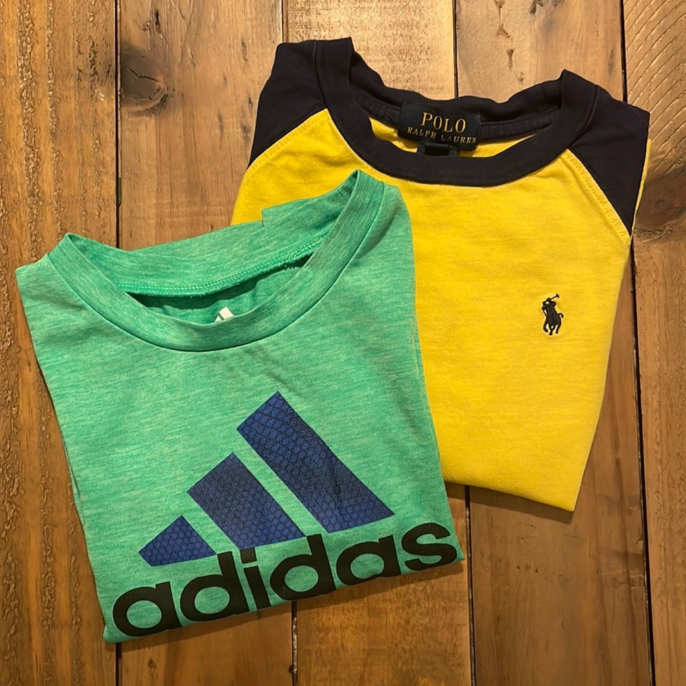 Boys 3T shirts- 1 short sleeve, 1 long sleeve